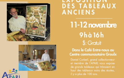 Exposition des tableaux anciens | 11-12 novembre