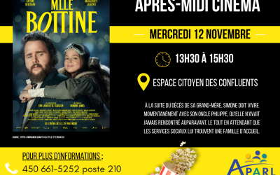 Après-midi cinéma | 12 novembre
