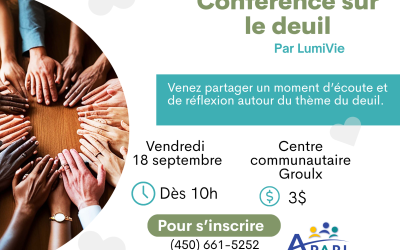 Infolettre septembre 2026